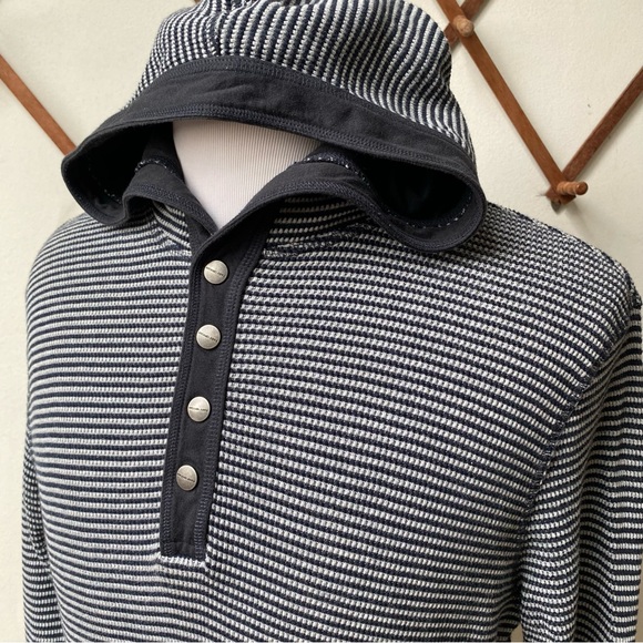 Michael Kors Waffle Knit Striped Hoodie - Picture 5 of 14